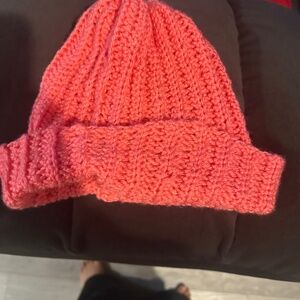 Pink Crochet hat